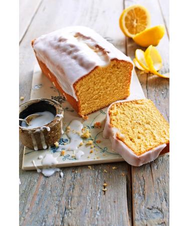 RUF Gluten-Free Lemon Cake with Fruity Glaze | Vegan Perfect for Every Occasion - International Shipping - Buy Online on GoSupps.com