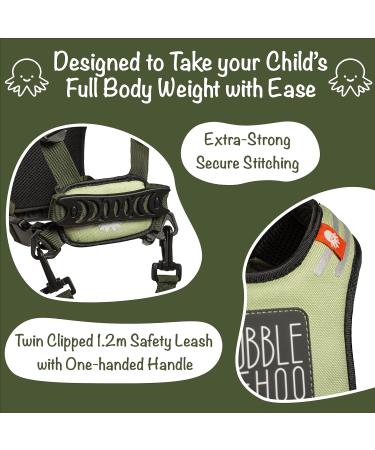 Hobbledehoo Active Child Harness - Safety and Support for SEN Autism Awareness | Ages 1-7 (Green) - Buy Online on GoSupps.com