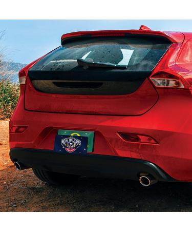 Rico Industries NBA Philadelphia 76ers Laser Inlaid Metal License Plate Tag New Orleans Pelicans Navy - Buy Online on GoSupps.com