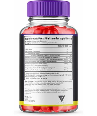 Keto Drive ACV Gummies KetoDrive Apple Cider Vinegar Advanced Strength Multivitamin Support Supplement Gummy Suppl ment Multivitamin Avanc au Vinaigre de cidre de Pomme Keto Drive (60 Gummies) - Buy Online on GoSupps.com