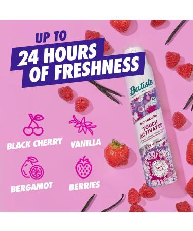 Buy Batiste Touch Activated Dry Shampoo - 24 Hours Freshness & Oil Absorption - 3.81 Oz International Shipping - Buy Online on GoSupps.com
