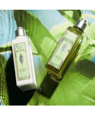 L'OCCITANE Mint Verbena Exfoliating Shower Gel 250ml - Refreshing Minty & Zesty Formula for All Skin Types - Buy Online on GoSupps.com