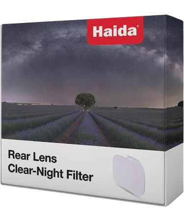 Haida HD4647 Clear Night Rear Lens Filter for Sigma 14-24mm F2.8 DG DN Art Sony E Leica L FE 12-24mm F4 G & F2.8 GM 14mm f/1.8 - Shockproof Optical Glass Light Pollution Filter - Buy Online on GoSupps.com