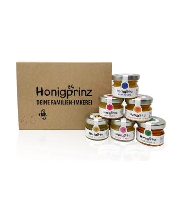 Honey Gift Set - Honigprinz Family Beekeeping (6 x 28g) 28 g (pack of 6) - Buy Online on GoSupps.com