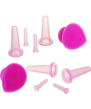 Sandine Pink Cupping Therapy Set for Facial Contouring and Cellulite Reduction - Buy Online on GoSupps.com