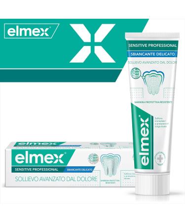 elmex Professional Toothpaste Sensitive Whitening 75ml I Immediately and Durable Relief And Restore Natural White Teeth Whitening Professional Teeth Whitening Teeth Teeth Whitening - Buy Online on GoSupps.com
