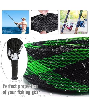 3-Piece Fishing Rod Protective Cover Braided Network for Fly Spinning & Casting Rods | Durable International Shipping - Buy Online on GoSupps.com