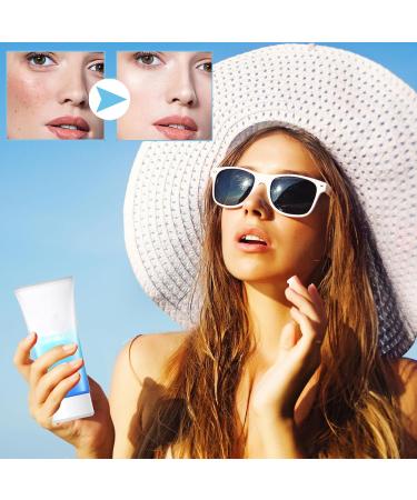 Sun protection SPF 50+ sun protection for women moisturizing gel cream 80 g skin protection for daily use sports leisure activities - Buy Online on GoSupps.com