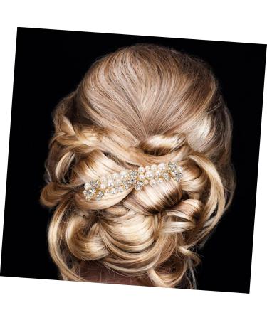 minkissy Accessories hair hair accessories crystal Hair up bride rhinestone hair comb bridal hair pin bow tie gold hair clip bride hair accessories wedding bride comb hair comb Comb - Buy Online on GoSupps.com