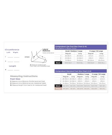 Buy COMPREBOOT LITE by BIACARE (Large Regular) - Premium International Shipping for Comfort & Recovery - Buy Online on GoSupps.com