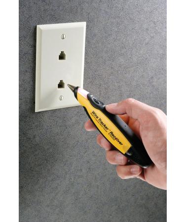 Sperry Instruments ET64220 Wire Tracker: Audio/Video Installers Must-Have for Coax, CAT 5, Speaker & Phone | RJ-45, RJ-11, Coax & More | Yellow - Buy Online on GoSupps.com