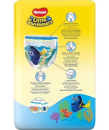 Huggies Little Swimmers Disposable Swim Diapers Size 2-3 | 66 Pants Total | Buy Internationally - Buy Online on GoSupps.com