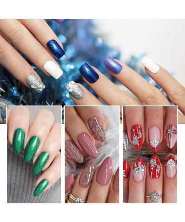 Professional Acrylic Nail Practice Hand with 12 Colors Kit - Mannequin Training Hand for Nail Art with Powder & Liquid Set - Buy Online on GoSupps.com