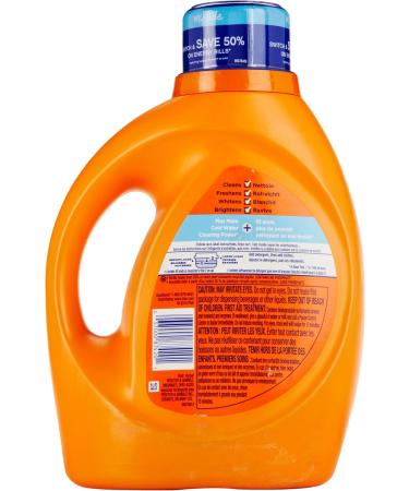 Buy Tide High Efficiency Liquid Laundry Detergent - Coldwater Clean Fresh Scent | 48 Loads 92 Fl Oz - International Shipping Available - Buy Online on GoSupps.com