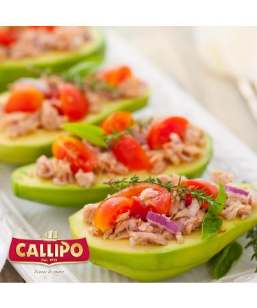 Callipo Canned Spicy Tuna in Olive Oil with Calabrian Hot Chili Pepper 3 Cans x 80g (240 Grams) - Buy Online on GoSupps.com