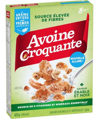 OATMEAL CRISP Maple Nut Flavour Cereal 423 Grams Package of Cereal Whole Grain is The First Ingredient - Buy Online on GoSupps.com
