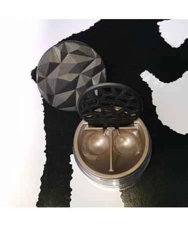 Lensbix Geometric Contact Lens Container - Futuristic 3D Design for Adults | Stylish Gift for Lens Wearers - NO20 Bronze - Buy Online on GoSupps.com