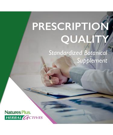NaturesPlus Herbal Actives Hawthorne 300mg - Heart Health & Blood Pressure Support - Vegan - Gluten Free - Buy Online on GoSupps.com