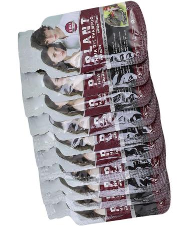  LUCKDANO Gentle Dark Brown Dye Hair Non-Damage Shampoo for Gray Hair Coverage 30ml - Buy Online on GoSupps.com