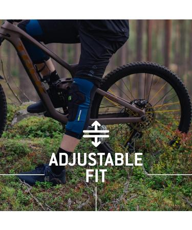 G-Form Pro-Rugged 2 MTB Knee Guards - Black | Adult Medium Mountain Bike Pads - Buy Online on GoSupps.com