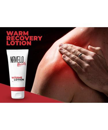 Navelo Mobility Warm Lotion - Soothing Recovery Cream for Tension & Pain Relief | Nourishing Heat Balm | Effective Alternative to Heat Patches - Buy Online on GoSupps.com