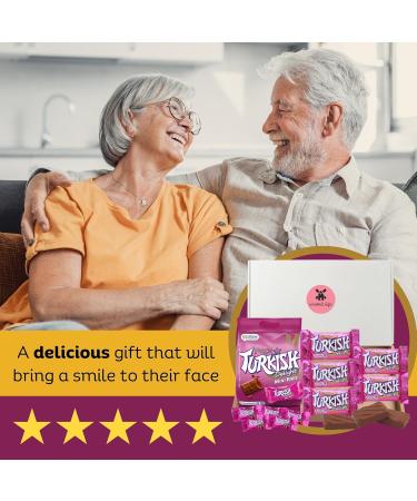 Frys Turkish Delight Gift Box - x5 Frys Turkish Delights 51g Bars Bundled With Frys Mini Turkish Delight Bars 105g - Turkish Delight Chocolate Gift - Letterbox Gift Friendly - Buy Online on GoSupps.com