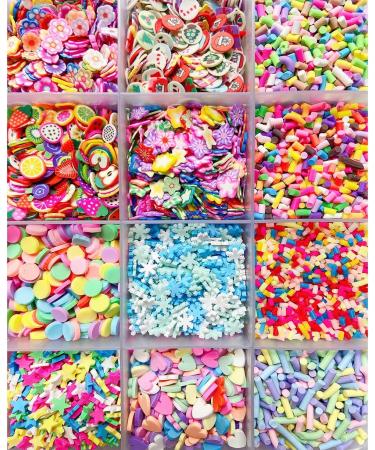 EHOPE Fake Sprinkles Fruit Nail Art Slices Polymer Faux DIY Kit - 24 Styles - Buy Online on GoSupps.com