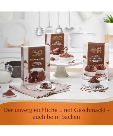 Lindt & Spr ngli Fine Baking Lava Cake Mix | Gluten-Free | 4 Servings | 240g - International Shipping Available - Buy Online on GoSupps.com