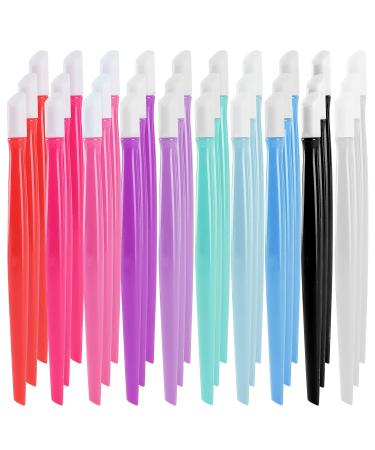 Mr. Pen- Plastic Handle Nail Cuticle Pusher, Colorful, 30 Pack, Rubber Tipped Nail Pusher, Rubber Cuticle Pusher, Cuticle Pusher Tool, Plastic Cuticle Pusher for Nails, Cuticle Pushers