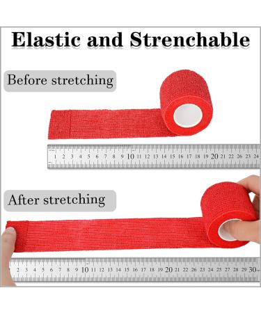 Chewarelly 8 Pack 2x5 Yards Cohesive Wrap Self Adhesive Bandage - Mixed Colors 2 - Buy Online on GoSupps.com