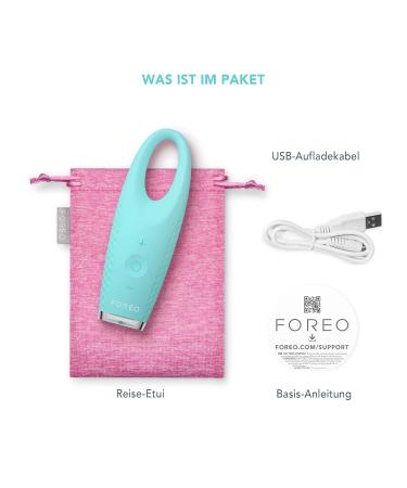 Buy Foreo Iris 2 Rejuvenating Eye Massager - Reduce Dark Circles Swollen Eyes & Anti-Aging | Ultrahygienic Silicone | Lymphatic Drainage Tool - International Shipping Available - Buy Online on GoSupps.com