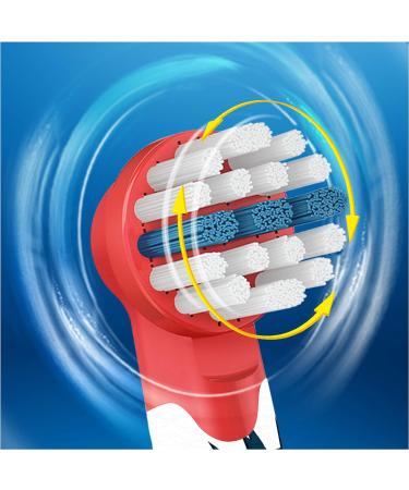 Oral-B Kids Replacement Toothbrush Heads - Pack of 8 | Letterbox Packaging | For Healthy Smiles - Buy Online on GoSupps.com