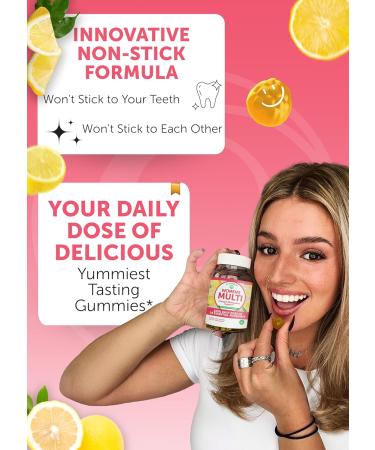 Lunakai USA Made Women s Multi & Biotin Gummies Bundle 16 Essential Nutrients Biotin 5000 mcg Vitamins C & E 60 Ct Each - Buy Online on GoSupps.com