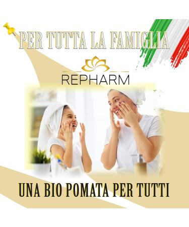  REPHARM Organic healing cream for acne and stretch marks 100ml powerful hand moisturizer innovative sebum-regulating face cream for combination skin - Buy Online on GoSupps.com