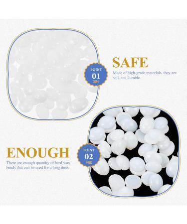 Perles de Cire Dure 500g sans Colophane Fusion Basse Temp rature Forte Adh rence Cire D pilatoire Blanc Nacr Usage Professionnel et Maison pour pilation Corps et Visage - Buy Online on GoSupps.com