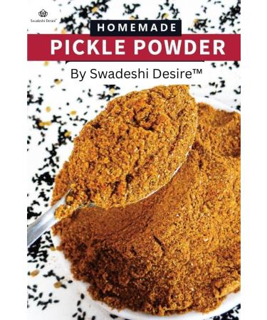 Swadeshi Desire Swadeshi Desire Natural Indian Spice Blend Pickle Masala (Achar) 100g Natural Ingredients Vegan No Artificial Colors Gluten Free