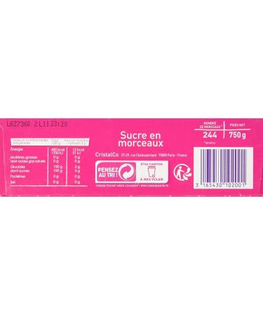 Daddy Sugar in Semi-Round Pieces 750 g Box - Pack of 4 - Buy Online on GoSupps.com