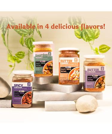 Alcoeats Butter Chicken Simmer Sauce: Vegetarian, Preservative & Gluten Free | Authentic Indian 15-Min Meal Prep | 1 Jar, 4 Servings - Buy Online on GoSupps.com