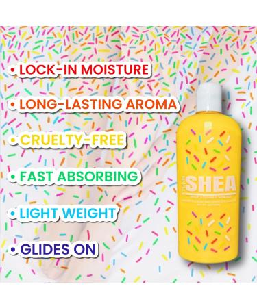 Shop Stunner Shades: Birthday Cake Moisturizing Body Lotion with Shea Butter - Lightweight & Smooth 8 fl oz - Buy Online on GoSupps.com