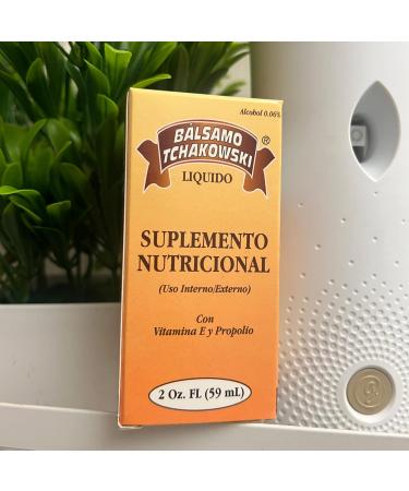Balsamo Tchakowski Liquid 2 Fl Oz - Vitamin E & Bee Propolis for Digestive Support | Original Chostakovsky Balm + Strong Waterproof Bag - Shop Internationally - Buy Online on GoSupps.com