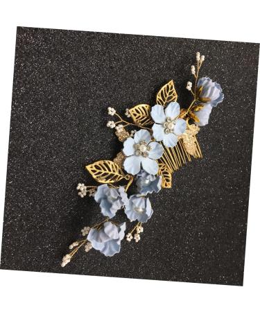 Didiseaon Rhinestone Hair Comb Pearl Headpiece Wedding Crystal Hair Comb Rhinestone Headpiece Bridal Headpiece Hair Side Combs Pearl Tiara Rhinestones Bride Accessories - Buy Online on GoSupps.com