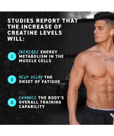 All Black Everything Creatine Monohydrate - 60 Servings Unflavored | Micronized Amino Acid Powder for Muscle Support Energy & Cognitive Function | Gluten-Free & Keto Friendly - Buy Online on GoSupps.com
