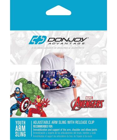 DonJoy Advantage Youth Arm Sling - Avengers X-Small (Pack of 1) | Marvel Avengers Theme - Buy Online on GoSupps.com
