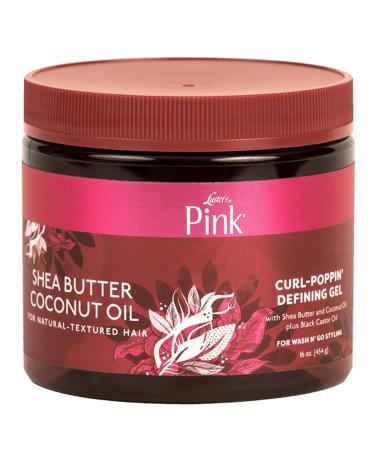 Lusters Shea Butter Coconut Oil Gel 16oz - Hair Defining Styling Product - Buy Online on GoSupps.com