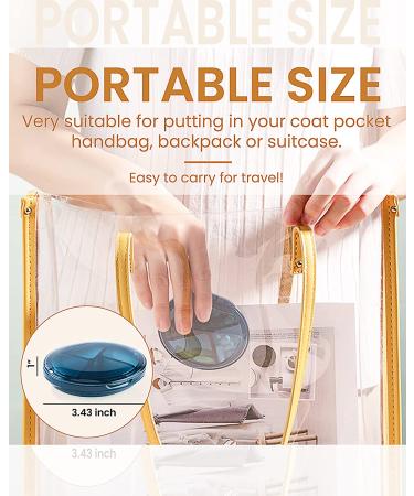 Travel Pill Box - Small Waterproof Pill Container with 4 Compartments - Green Pill Organizer for Vitamins, Fish Oils, Medication - Buy Online on GoSupps.com