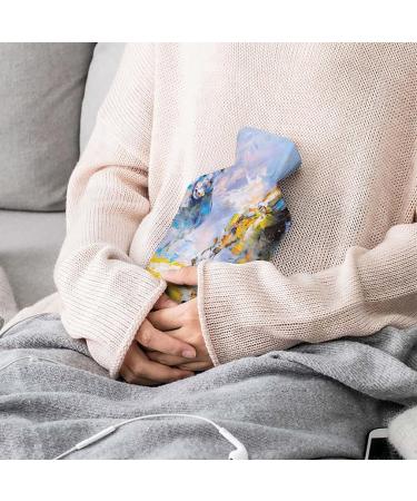 Hot Water Bottle with Lid - Rubber Horse Hot Water Bag for Pain Relief Cramps & Foot Warmer | Hot & Cold Therapy - Buy Online on GoSupps.com