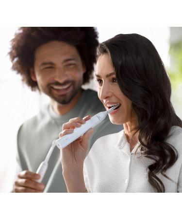 Philips Sonicare 3100 Series Electric Toothbrush Double Pack - HX3675/13 with Pressure Sensor & Brush Head Display - White | International Shipping - Buy Online on GoSupps.com