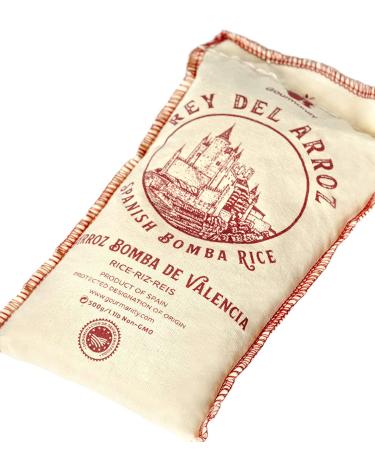 Gourmanity 2.2 lb Spanish Bomba Rice for Paella - Rey del Arroz Authentic Rice from Spain 2.2 Pound - Buy Online on GoSupps.com