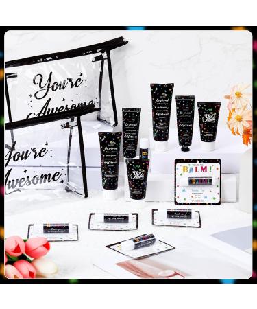 Dimsile 50 Pieces Christmas Employee Appreciation Gifts Bulk Lip Balm Hand Body Lotions Teacher Staff Team Thank You Gifts Christmas Stocking Stuffers for Women Men Volunteer - Buy Online on GoSupps.com