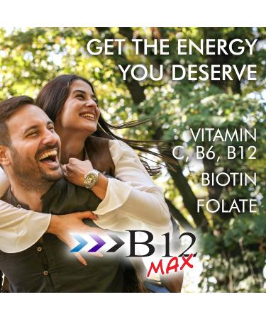 Wellgenix Bio-Available Sublingual B12 B6 Folic Acid Vitamin Supplement (60 ct) | High Absorption Multivitamin Formula - Buy Online on GoSupps.com